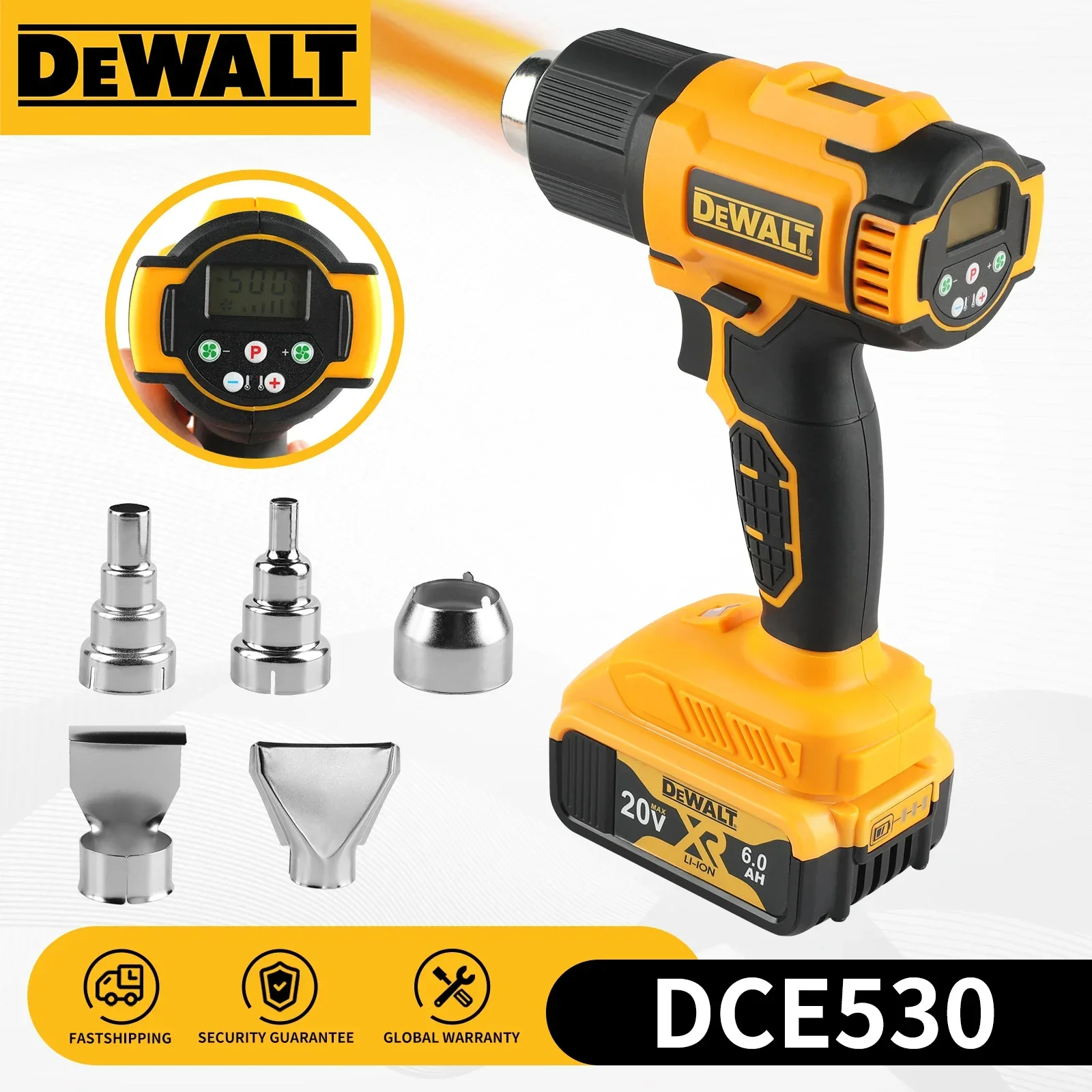 Heat Gun Small - مسدس حراري لاسلكي DeWALT DCE530 بجهد