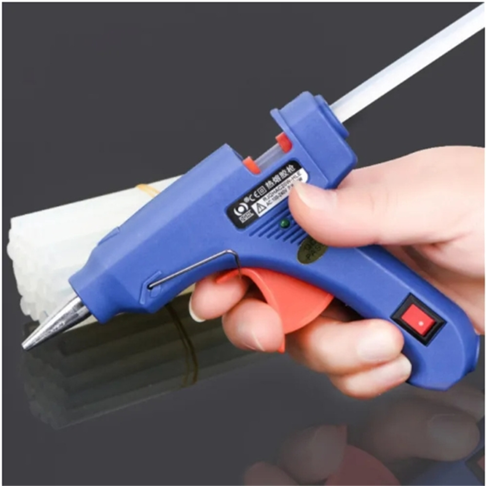 مسدس غراء حراري 20 واط، أداة إ - مراجعة Heat Gun Small وسعره
