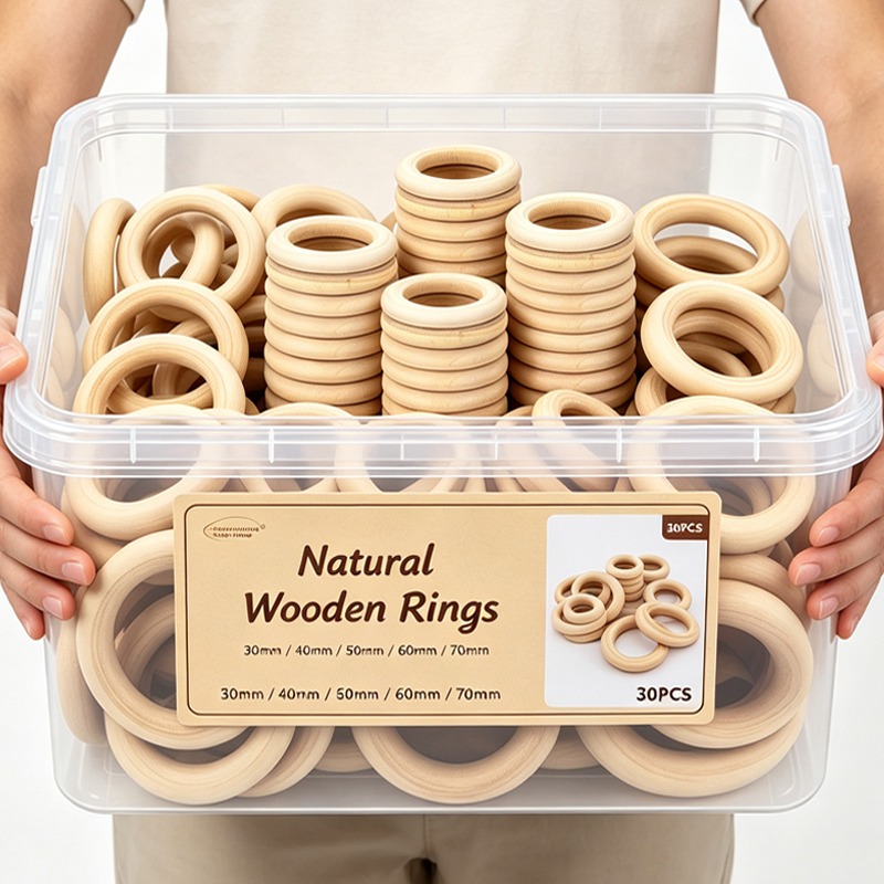حلقات خشبية غير مكتملة، حلقات  - مراجعة Wood Ring Blank وسعره